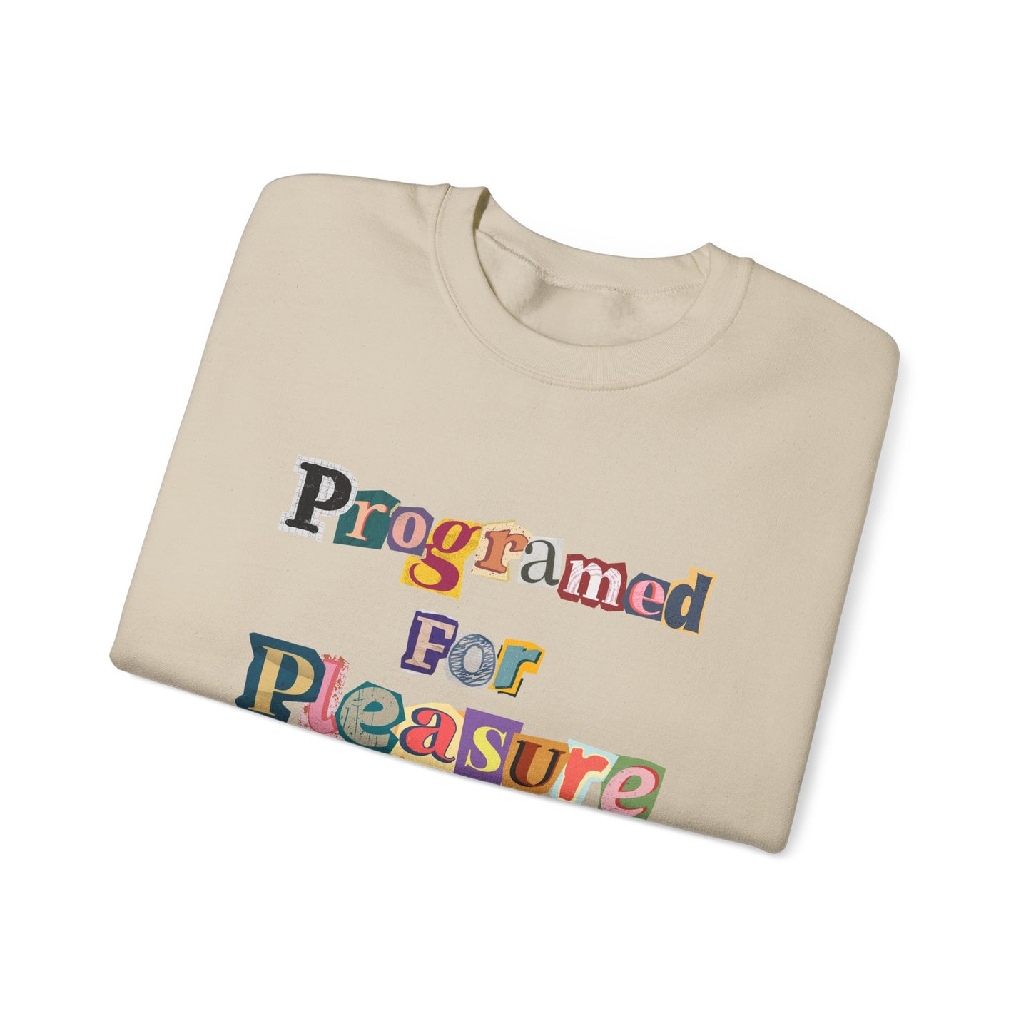 Programmed For Pleasure Sweatshirt | Unisex Heavy Blend™ Crewneck